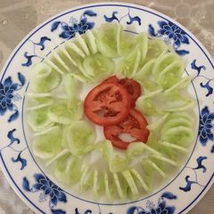 Cucumber salad A picture of Cucumber salad.