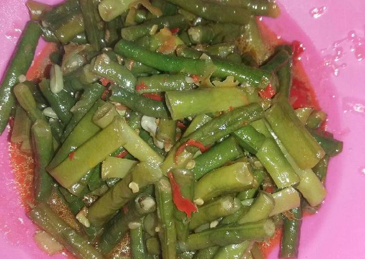 Proses memasak Ongseng kacang panjang bumbu Merah, Sempurna