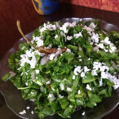 A picture of Palak salad.