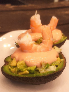 Una foto de Aguacate relleno
