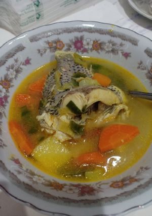 Foto resep Sop Ikan Nila Kuah Kuning
