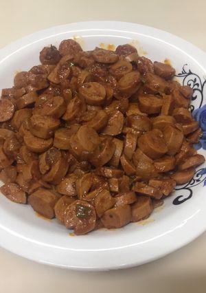 صورة لوصفة مسالا نقانق