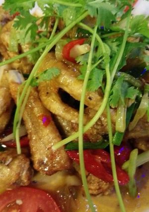 Hình của món Chân Gà Chiên Mắm.