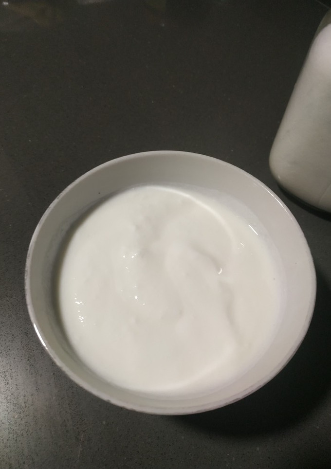 Una foto de Yogur casero sin yogurtera