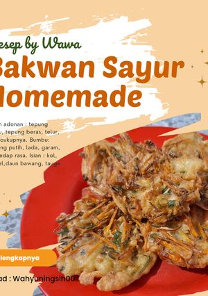 Foto resep Bakwan Sayur Homemade