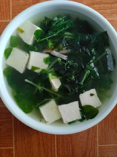Hình của món Canh rau càng cua.