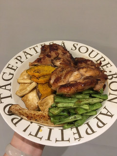 照燒雞腿花椰菜飯 的食譜成品照片