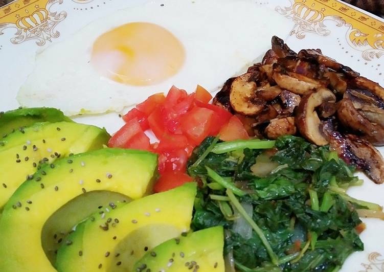 Easy Diet Menu : Avocado Breakfast