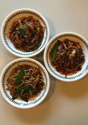 A picture of Deliberate Pork Stir-Fry with Mirin.