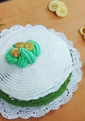 A picture of Spinach Banana Cake.