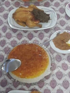 عکسی از دستور مرغ شکم پر