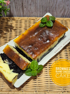 Foto resep Brownies Burnt Cheese Cake