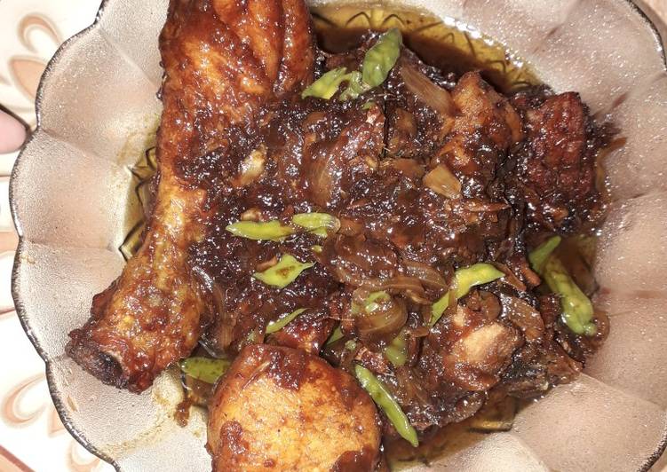 Ayam Kecap Tabur Cabe Rawit