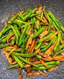 Măng Le Đậu Cô Ve Xào Chay