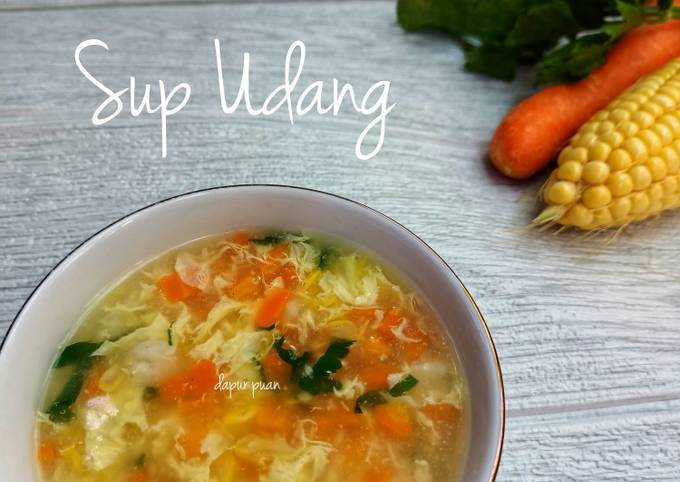 Resep Sup Udang Jagung Oleh Tutie Ichwani Cookpad