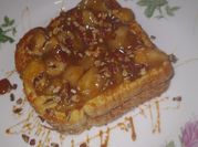 Una foto de compota de manzana con maizena