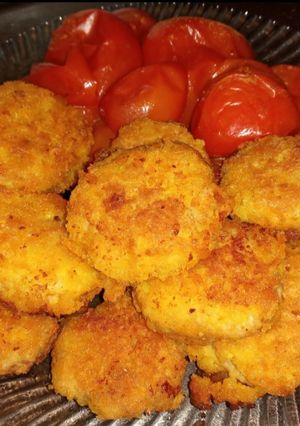 عکسی از دستور ناگت مرغ