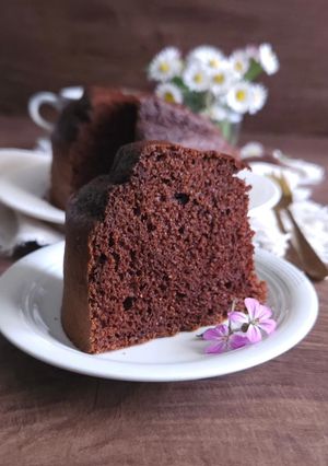 Une photo de Gâteau chocolat & Crème Fraîche !!