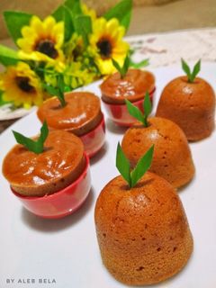 Foto resep Bolu Karamel Eggless