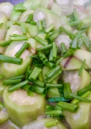 Hình của món 🌱 Mướp Hương Xào Chay (Vegan).