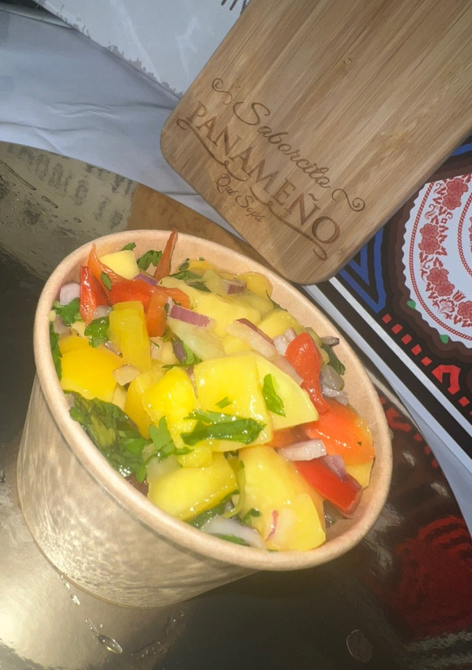 A picture of Mango Salsa.