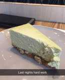 Kevin's Matcha Cheesecake