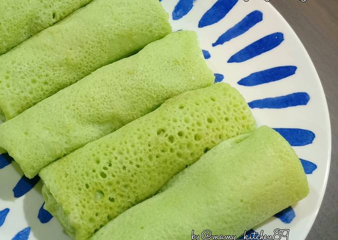 Easiest Way to Make Perfect Kuih Ketayap - langit gulung