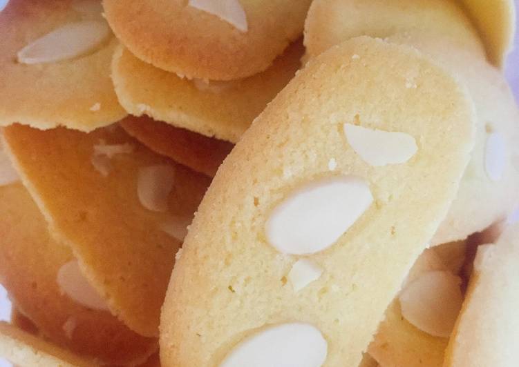 Cara termudah untuk Vegan LezatLidah Kucing Almond