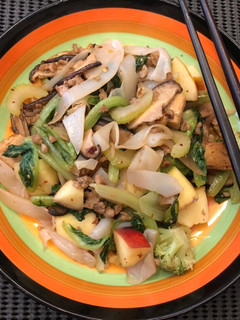 皇宮菜炒蒟蒻板條 的食譜成品照片