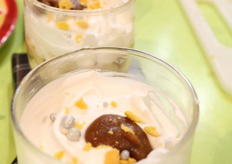 Steps to Prepare Favorite Banana fresh cream parafit