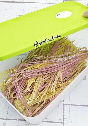Foto resep Homemade mie instan sehat rendah kalori