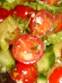 A picture of Malt-N-Dijon Dressed Salad.