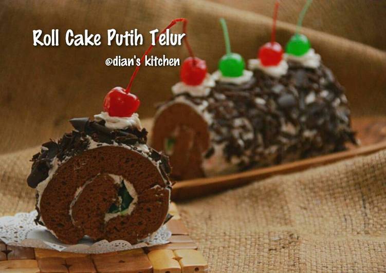 Roll Cake Putih Telur