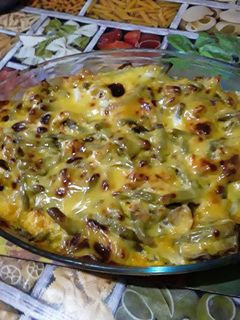 صورة لوصفة غراتان لوبيا خضراء