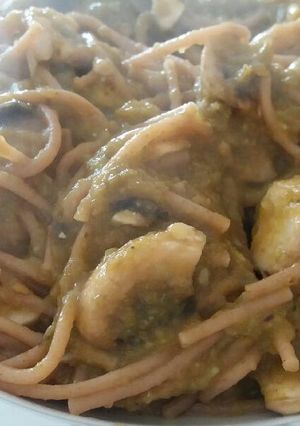 صورة لوصفة معكرونة دايت بصلصلة البروكلي