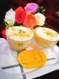 Mango tapioca drinks🥭