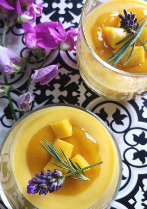 รูปของ มูสมะม่วง Mango mousse