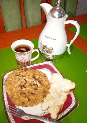 A picture of Potato omelette.