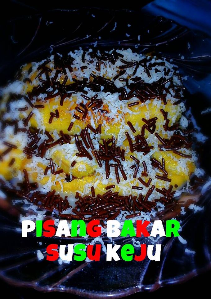 Foto resep Pisang bakar susu & keju