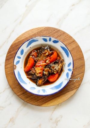 Foto resep Ikan Asin Masak Asam