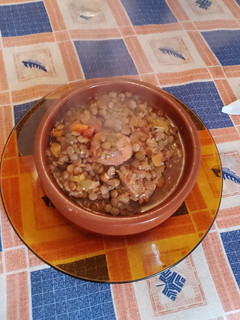 Una foto de Lentejas con chorizo