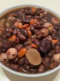 Red Bean, Jujube, Goji Berry, and Lotus Seed Sweet Soup (Rice Cooker Recipe)