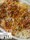 Friday Biryani Day| Chilli Day 's Special Green Chutney Biryani