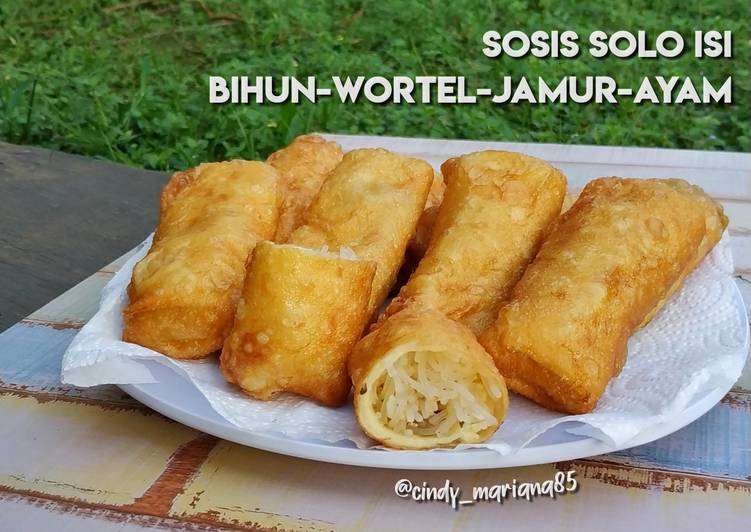 Langkah Mudah untuk Membuat Sosis Solo Isi Bihun Anti Gagal