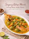 Singgang Kakap Merah, Terong Bulat. (Asam Manis Segar) 😋👍