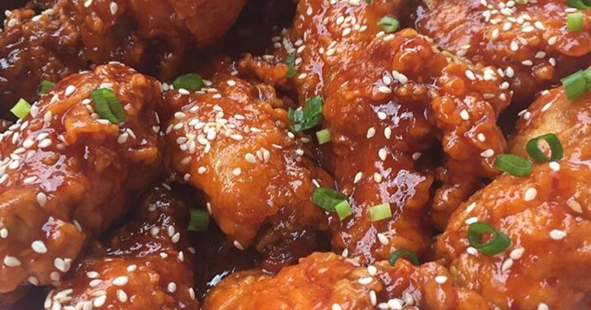 206 resep korean spicy chicken wings enak dan sederhana 