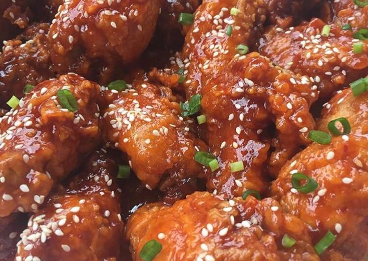 6 Resep: Spicy Chicken Wings Ala Korea Anti Gagal!