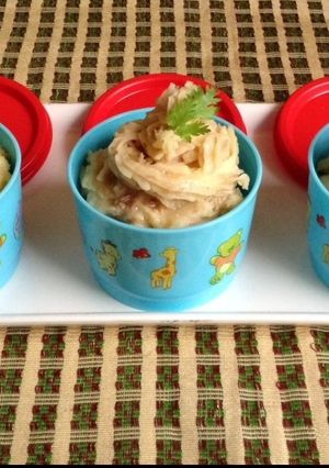 Hình của món KHOAI TÂY nghiền, món ngon cho bé.