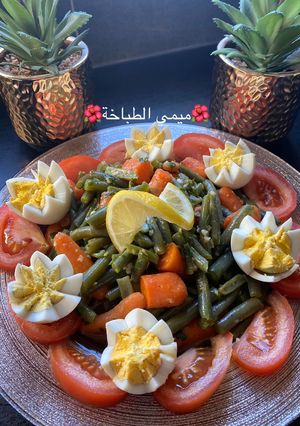 صورة لوصفة سلاطة الخضر المتنوعة