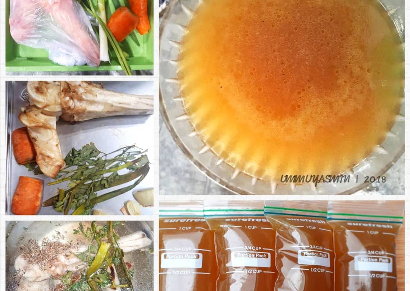 Kaldu Tulang Sapi/Beef Brown Stock Homemade
